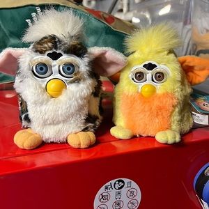 Original furby and furby babies
